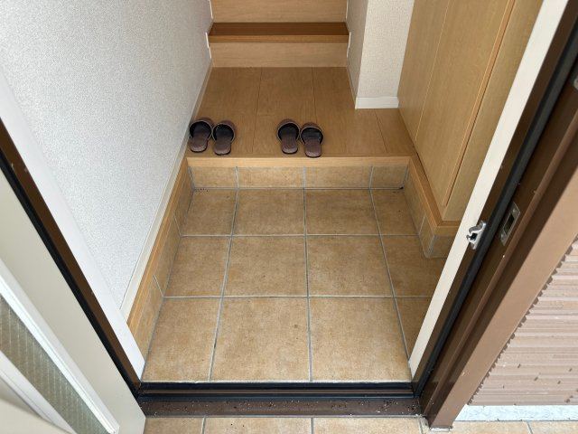 ブールドーグフランセの玄関
