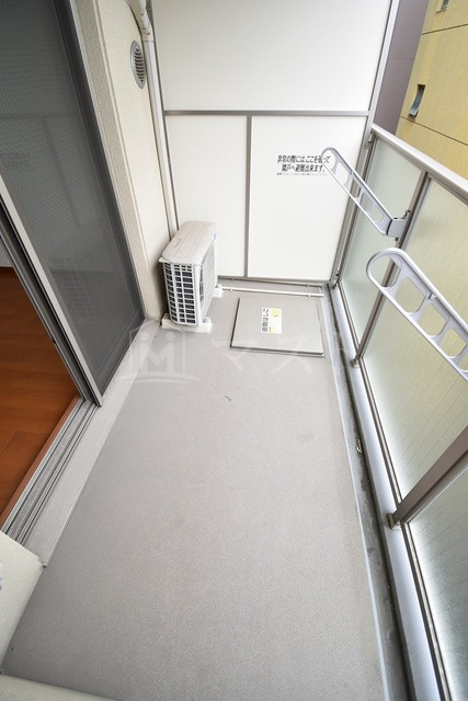 ドルチェヴィータ北浜のバルコニー