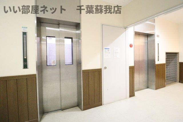 オーシャンビュー壱番館のロビー|エレベーター2基！