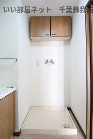 オーシャンビュー壱番館の洗面所|洗濯機置場