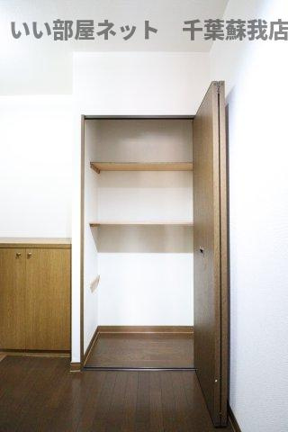 オーシャンビュー壱番館の収納|専用の収納スペースです