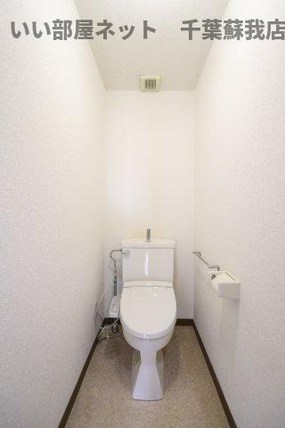 オーシャンビュー壱番館のトイレ|清潔感のあるトイレです