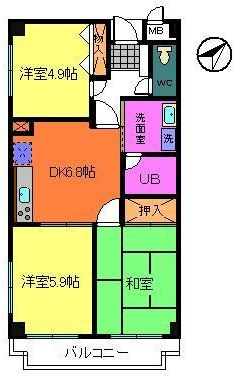 【間取り】 | パーク・ウエスト