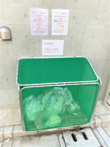 「防音マンション」ラシクラス・カリビアンⅣのその他共用部分|ゴミ置場も敷地内にございます。