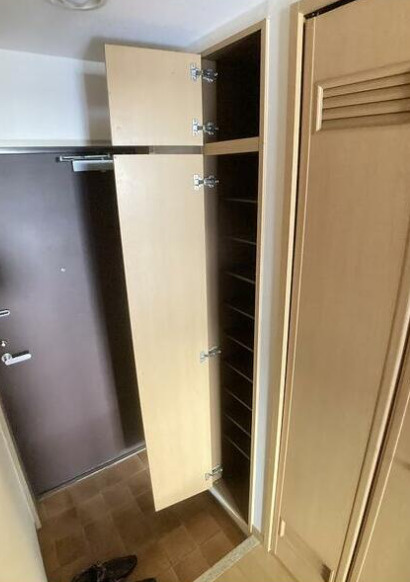 マンション風香の玄関