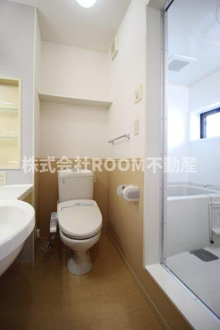 ヴィラ・モナリエール のトイレ|シンプルで使いやすいトイレです