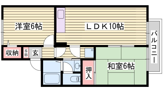 ピュアリティー21の間取り