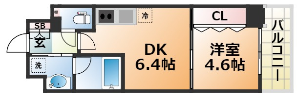 アルデール兵庫の間取り