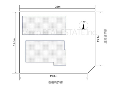 【区画図】 | 北見市幸町中古住宅