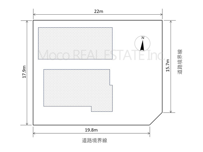 【区画図】 | 北見市幸町中古住宅