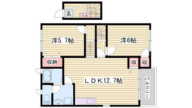 Ｅ・プラーノの間取り