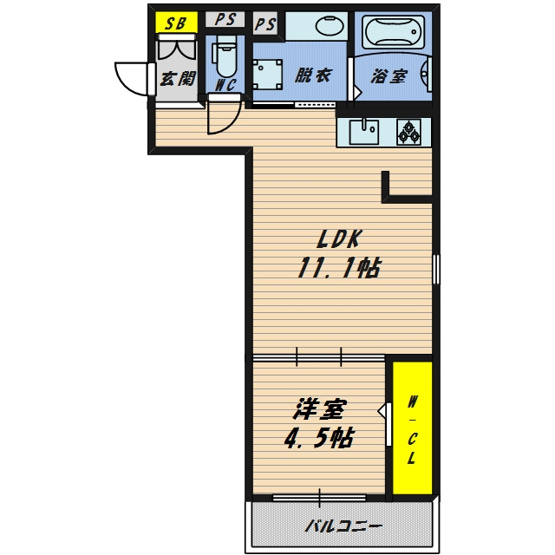 【間取り】 | サウスメゾンサフィニア
