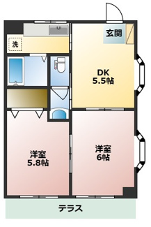 【間取り】 | ロイヤルコートＦＦ