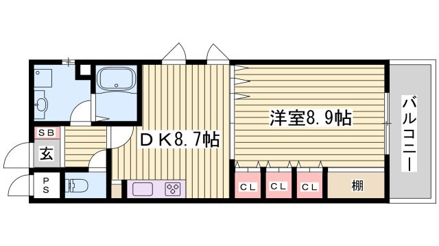 サクラメント駅南大路の間取り