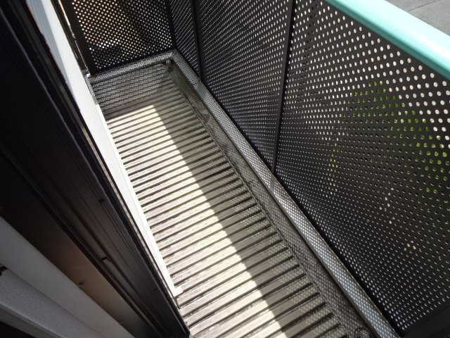 DRけやきＢ棟のバルコニー