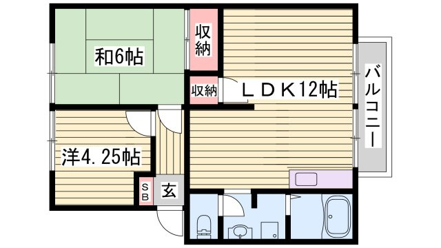 アーバン寺内の間取り