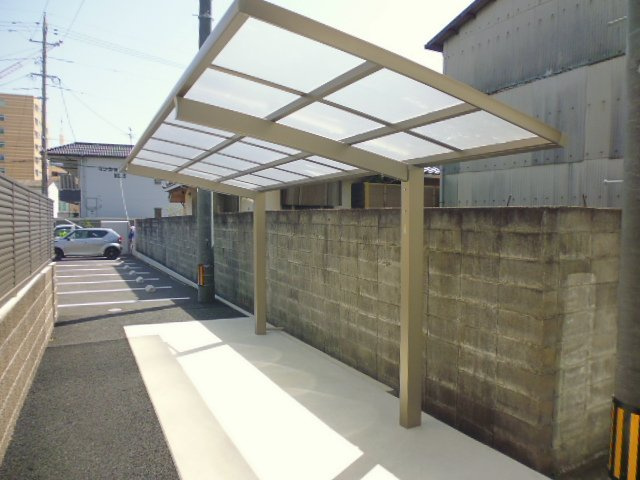 倉敷市白楽町のアパートのその他共用部分|駐輪場