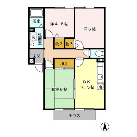 パセオみずほ台の間取り