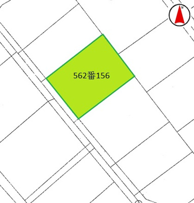 【区画図】 | 那須塩原市井口　560万円　土地