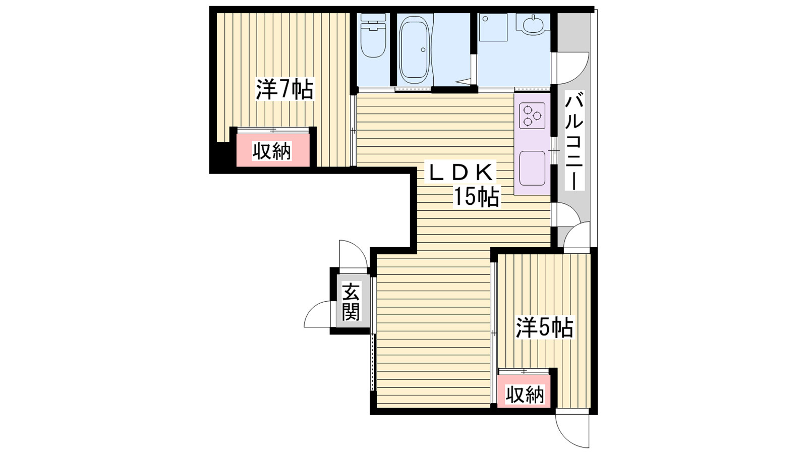 SKビルの間取り