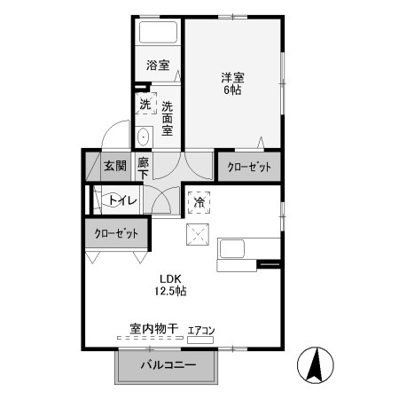 【間取り】 | ボナール　A | ボナール