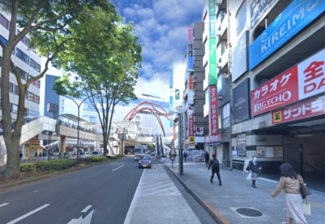 カメヤビルの周辺