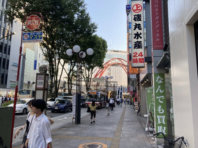 カメヤビルの周辺