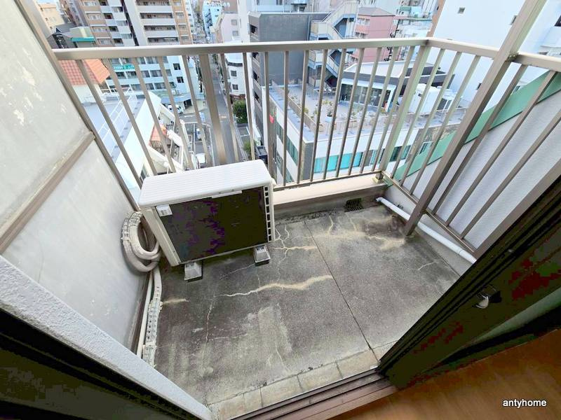 ビートルズフォレスト　仲介手数料無料のバルコニー