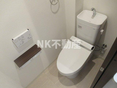 【トイレ】 | ローズテラス長田（長田賃貸） | 落ち着いたトイレです