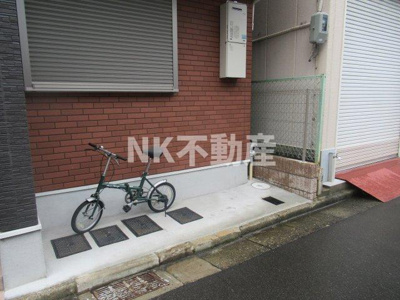 【その他共用部分】 | ローズテラス長田（長田賃貸） | 駐輪スペースです