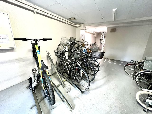 アムフラット蔵前ステーションフロントのその他共用部分|駐輪場