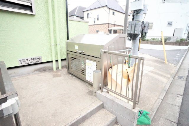 プレジール二宮のその他共用部分|敷地なゴミ置き場です