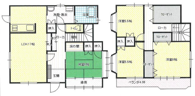 【間取り】 | 柳井・新庄