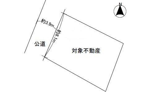 広島市東区牛田東4丁目　土地の土地図