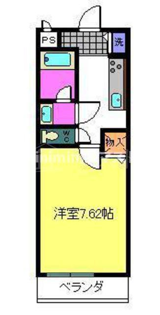 ラフィーネ聖天坂の間取り