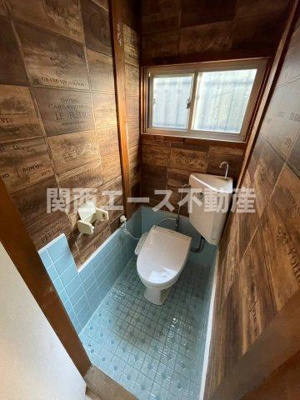 【トイレ】 | 中石切町4丁目貸家