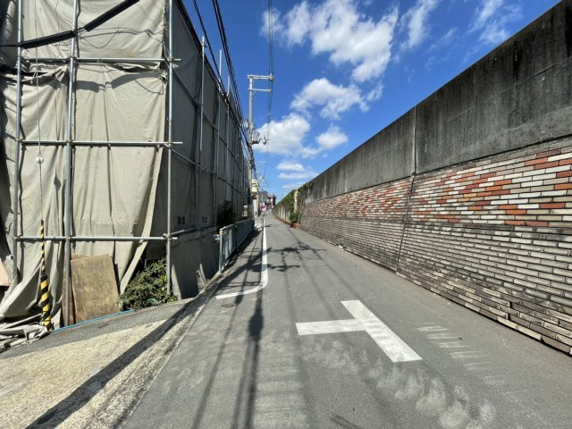 売土地　大東市浜町の前面道路含む現地写真|■まずは、お気軽にお問合せ下さい♪♪