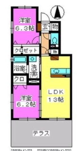 【間取り】 | ルーチェ博多南