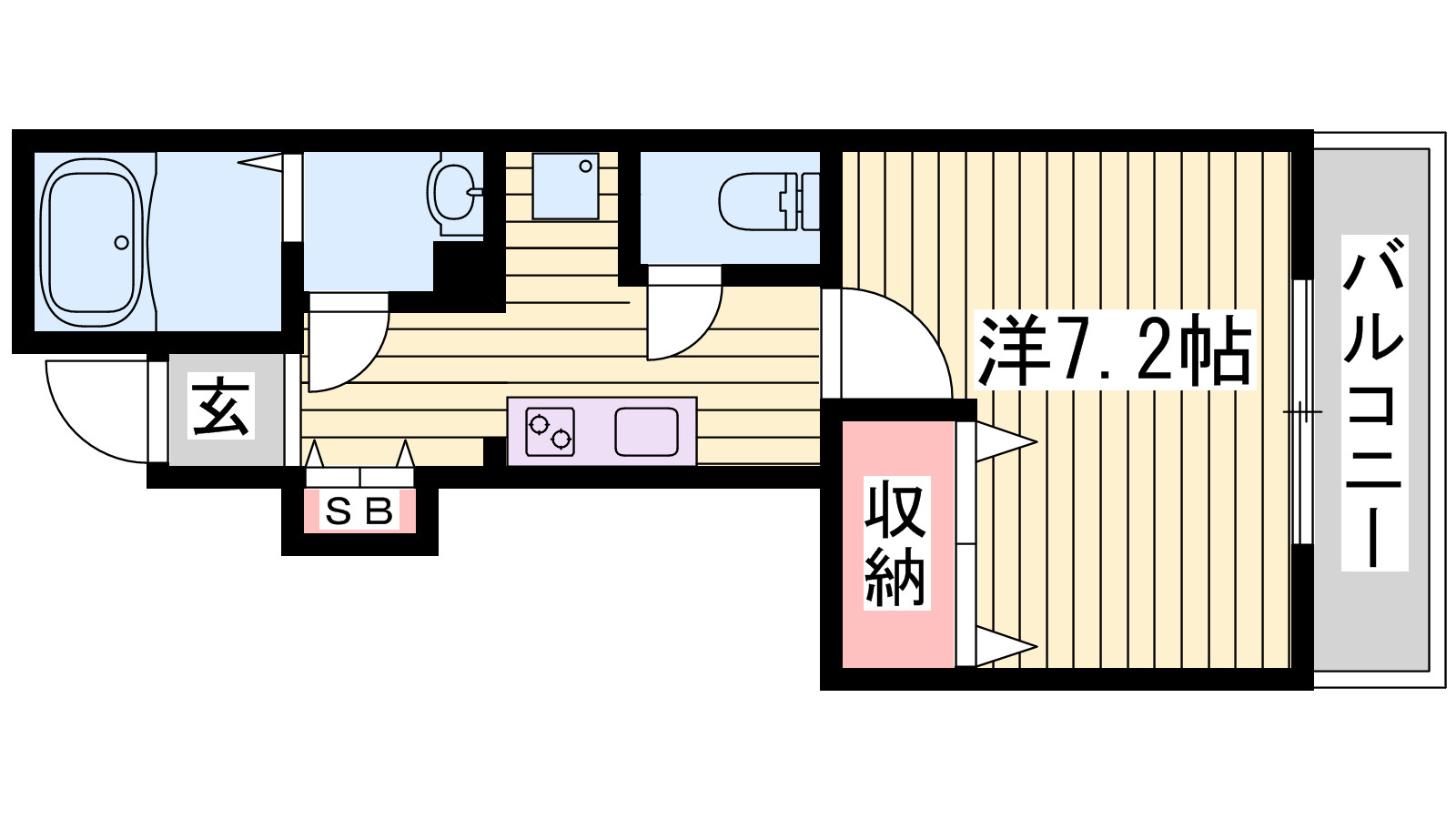 EastRoad手柄（イーストロード手柄）の間取り