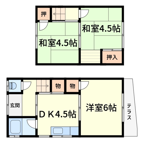 【間取り】 | 川端貸家