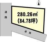 島名６４３－３貸地の画像