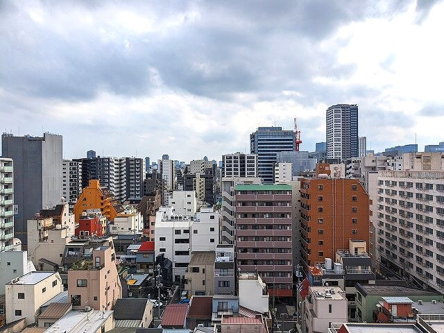 Urbanex新御徒町の設備|上階は目の前建物なく開放感ある南向きバルコニー日当り眺望良好