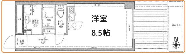 【間取り】 | 中之島ロイヤルハイツ
