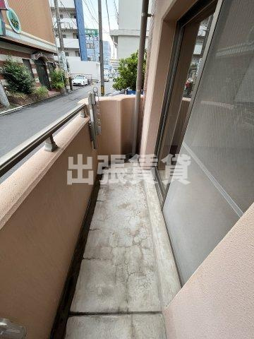 駅近！カーサ福寿のバルコニー