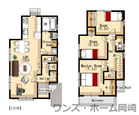 【間取り】の画像