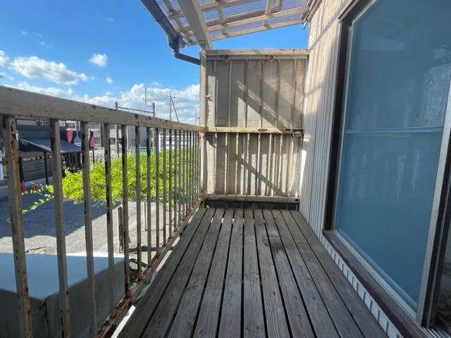 牛島店舗　のバルコニー