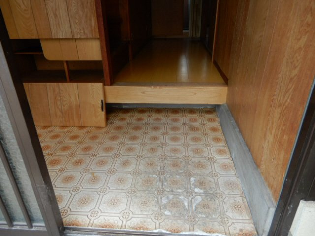 中林貸家　２戸１の玄関