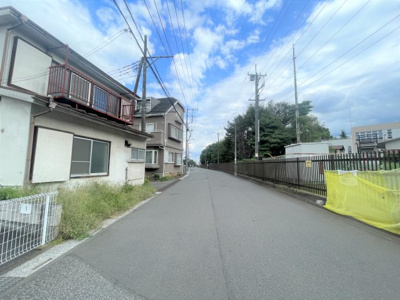 【前面道路含む現地写真】 | 川越市大字天沼新田中古戸建 | 2023年9月現地撮影