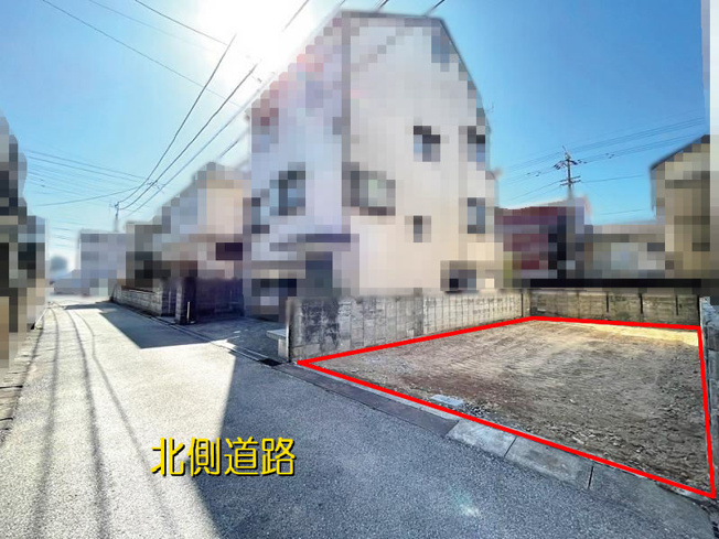 【前面道路含む現地写真】 | 高知市日の出町