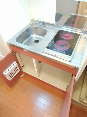 【キッチン】 | サンヒルズ | 2口コンロ完備